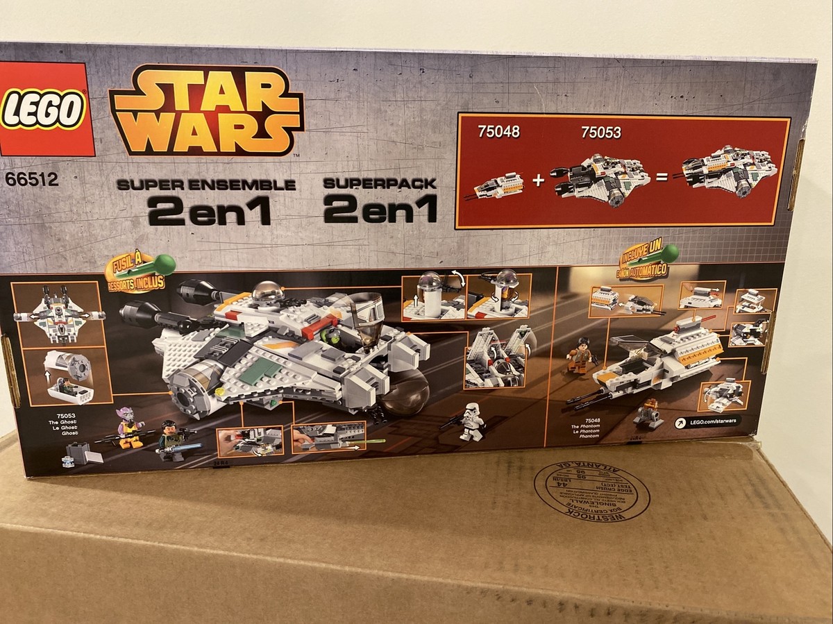 Lego 66512 StarWars Rebels The Ghost Phantom 2in1 Pack 75053 75048 Factory  New 673419231640| eBay