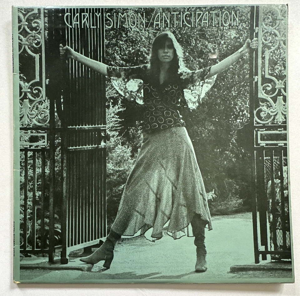 Carly Simon  Anticipation  LP Vinyl Record  EX/VG+ - Image 2 of 4
