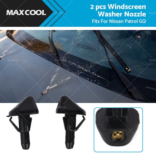 B8930-20A00 2 pcs Windscreen Bonnet Washer Jet Nozzle For Nissan Patrol GQ 88-97 - Picture 2 of 9
