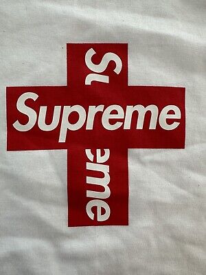 Supreme Cross Box Logo Tee Black White F/W 20 | eBay Supreme Cross Box Logo Tee Black White F/W 20 | eBay