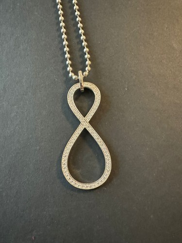 Thomas Sabo Collier mit wunderschönem Anhänger *Unendlichkeitszeichen* Zirkonia - Bild 2 von 9