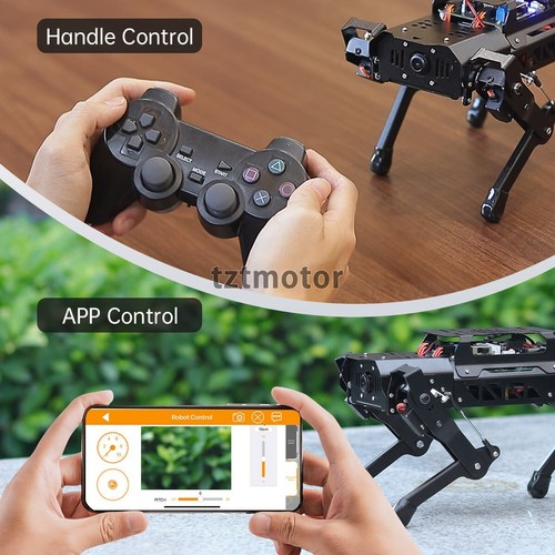 Robot cuadrúpedo PuppyPi AI ROS código abierto robot perro con cámara AI Vision 1 MP - Imagen 5 de 10