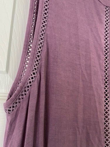 American Eagle Soft & Sexy Sleeveless Purple Small Mini Dress - Picture 4 of 12