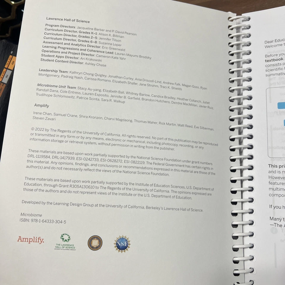 Amplify Science , Louisiana Edition, Microbiome, Teacher’s Guide  - Image 2 of 4