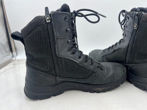 Danner Women's Boots Sz 7.5 Lookout Side-Zip Black Combat Style - Picture 6 of 10