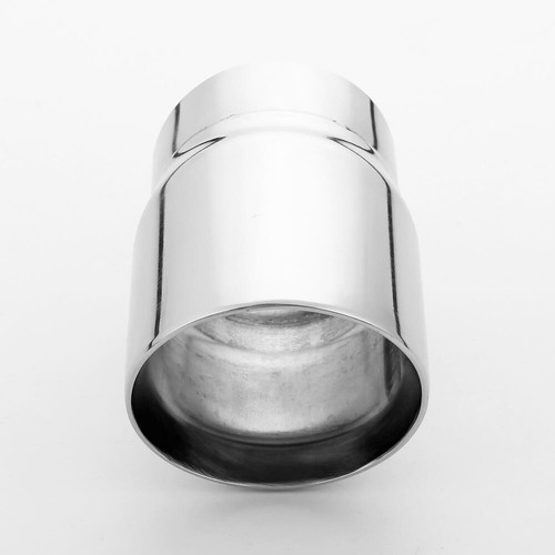 Universal Stainless Steel 3" Inlet Exhaust Tip 3.5" Out Angle Cut 5.67" Long - Bild 3 von 6