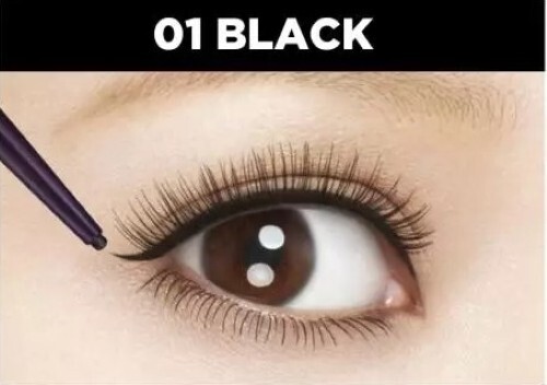 ISEHAN Kiss Me Heroine Make Long-stay Eyeliner mit Farbe DEEP BLACK - Bild 2 von 3