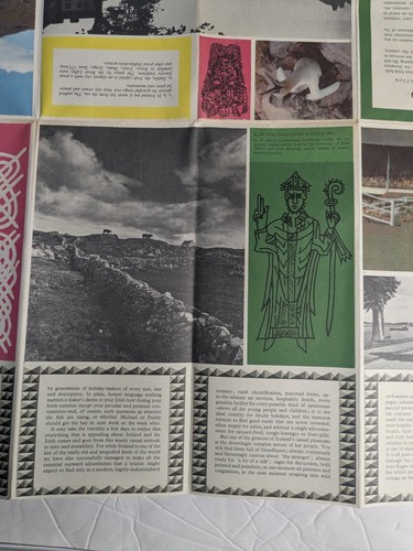 Vintage 1960s Ireland (Travel Guide) - Fold Out - Bild 8 von 8
