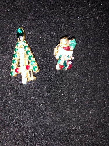 Alfileres vintage para medias y árboles de Navidad - Imagen 3 de 6