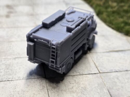Waldbrand Unimog U 5023 - Ziegler - TLF 20/48-W H0 1:87 vetri incl. - Foto 2 di 6