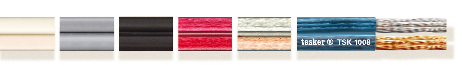 Tasker TSK 1008 TSP-rojo Cable plat 2x1,00 mm2 pour haut-parleur 100 m FR Tasker TSK 1008 1008 1008 TSP-rojo Cable plat 2x1,00 mm2 pour haut-parleur 100 m FR 31935a