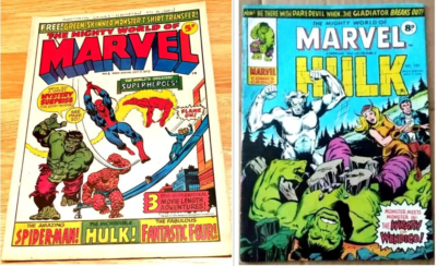 THE MIGHTY WORLD OF MARVEL #1+197 1st Wolverine (last panel