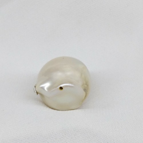 enorme 13x15mm natural genuino mar del sur blanco barroco perla suelta - Imagen 7 de 8