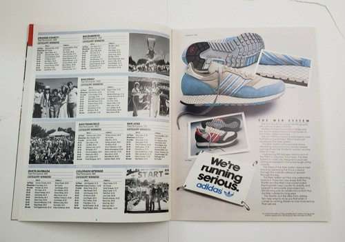 1982 Stroh's Run For Liberty II Program Sponsored By Plymouth & Adidas Program - Picture 4 of 10