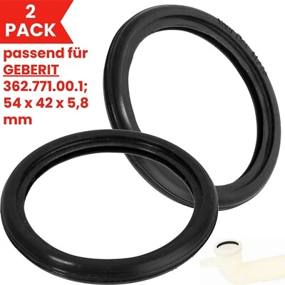 YOUR DAY MATE Spülrohr Dichtung passend für Geberit 362.771.00.1 DN40 UP Rohr Lippendichtung