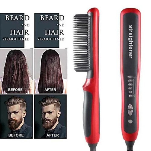 Hair Brush Straightener Professional Hot Straightening Curling Comb Electric New - Picture 10 of 17