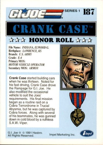 1991 Impel G I Joe Trading Cards Hasbro YOU PICK Complete Your Set - Picture 375 of 401