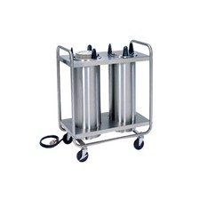 Alluserv OSPD209 Open Style Plate Dispenser, Mobile, For 8-1/4" - 9-1/8" Plates