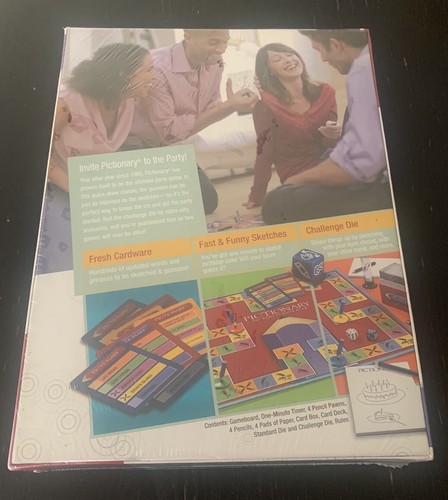 Pictionary The Game Of Quick Draw - 2009 Edition - Adult 3+ Players - Picture 2 of 3