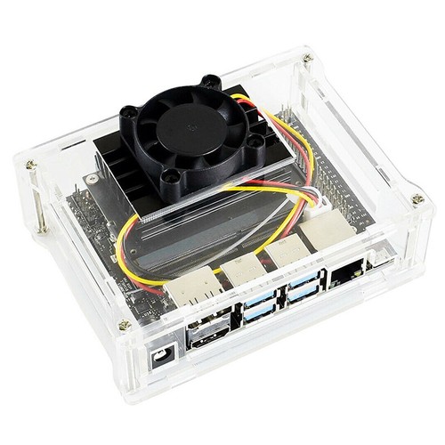 Quiet CPU Cooler Radiator Enclosure Cooling Fan for Jetson Nano Developer Kit - Afbeelding 3 van 7