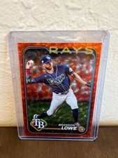 2024 Topps Series 2 - Orange Foil #430 Brandon Lowe /299