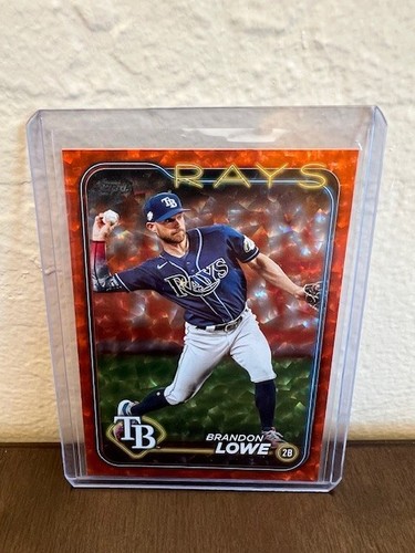 2024 Topps Series 2 - Orange Foil #430 Brandon Lowe /299 - Imagen 1 de 4