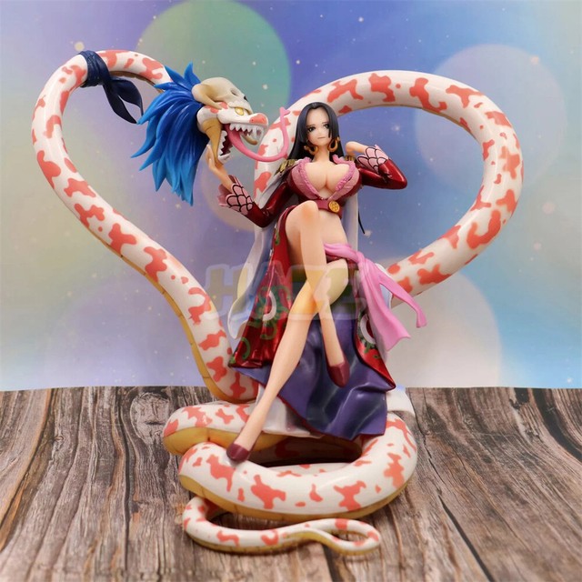Ein stück boa hancock lackiertem pvc action figure statue spielzeug 22cm Ein stück boa hancock lackiertem pvc action figure statue spielzeug 22cm