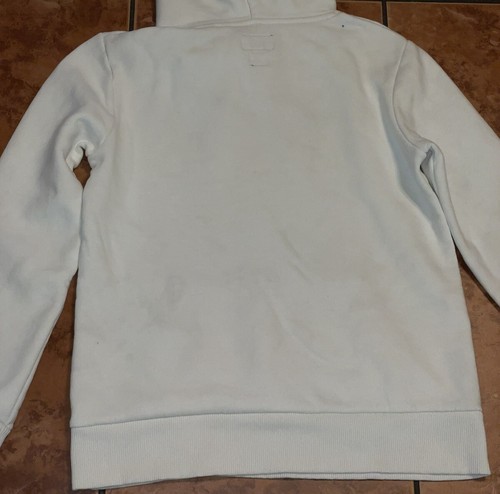 SuperDry Hoodie Vintage Logo Rainbow Graphic White Women’s SZ 4 Super Dry - 第 7/17 張圖片
