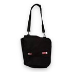 Laptop-Reise-Umhängetasche Herren Damen schwarz