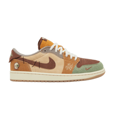 Nike Air Jordan 1 Retro Low OG Zion Williamson Voodoo Shoes (DZ7292-200)