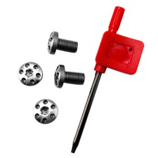 For 1911 Grips Model Replacement Hardness Screws Bolt Set + T8 Torx Keys