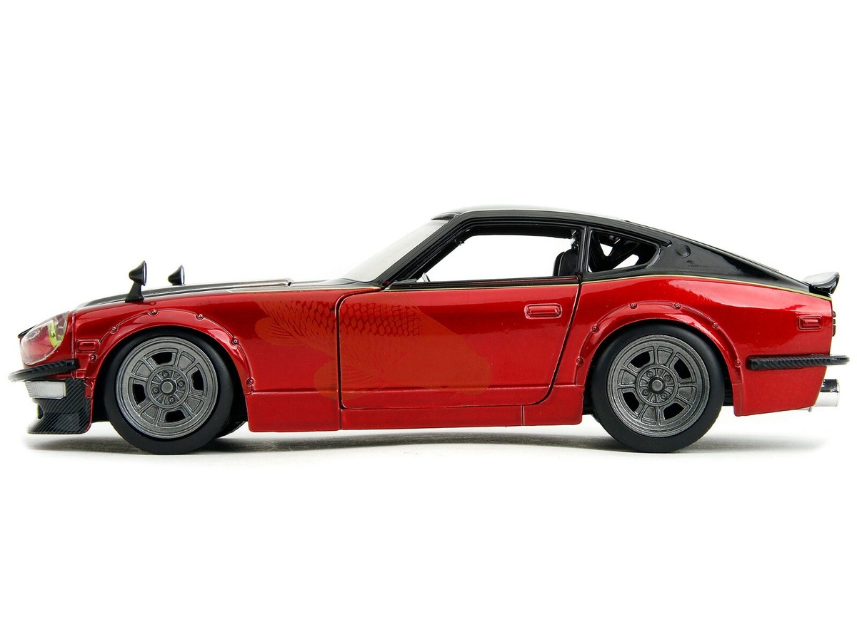 ミニカー JADA Fast & Furious 1972 Datsun 240Z Amazon.com: 1972 Datsun 240Z Black and Red Metallic with