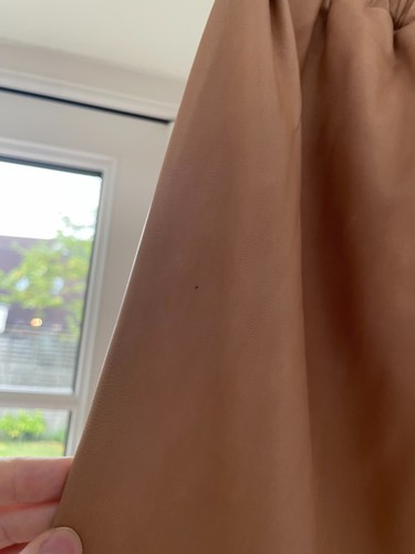 Mulberry Women's Eyelet Skirt - Lightweight Lambskin - Plaster Pink - UK Size 14 - Picture 11 of 12