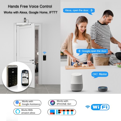 Olide-120B Smart Porta automatica per disabili wireless con tastiera di accesso e serratura - Foto 4 di 10