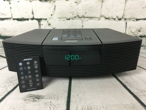 Bose Wave Radio AWRC1G Alarm Clock Radio AM//FM CD Player Black with Remote