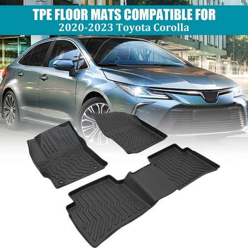 Car Floor Mats for Toyota Corolla 20-23 Corolla hybrid TPE Rubber Car Liner - Picture 9 of 10