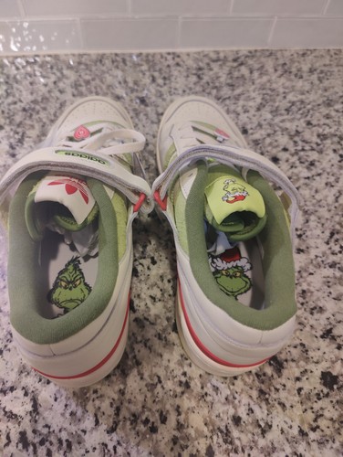 Adidas Forum Low The Grinch Dr.Seuss 2023 Green White Red Men Sneaker Size 12 - Bild 10 von 12
