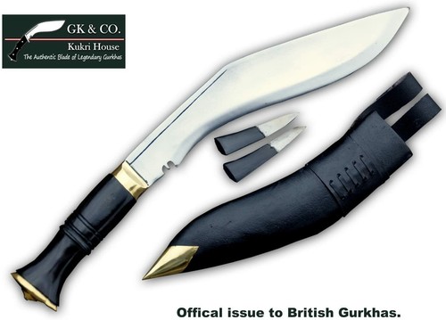 Genuine Gurkha 10" KUKRI Official Issued horn Handle, Handmade in Nepal By GK&CO - Picture 1 of 7