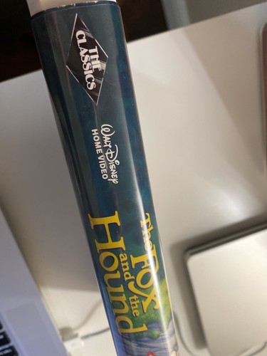 Original Disney Classic Black Diamond Edition Fox And The Hound VHS Rare OOP HTF - Picture 2 of 8