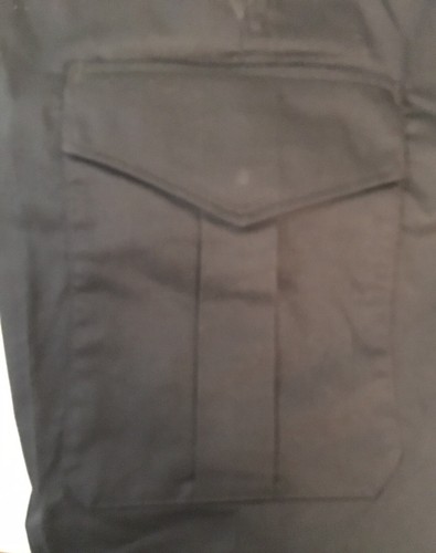Blauer Streetgear 8810W Woman’s Size 02 Reg Police Blue Trousers Cargo Pockets - Picture 6 of 12