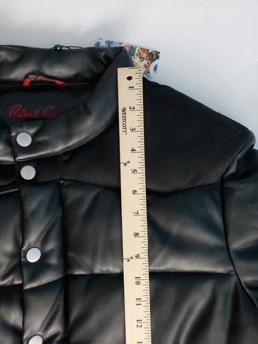 Robert Graham Mens Faux Leather Puffer Full Zip Jacket Men's Size XL Brand New! - Picture 13 of 16