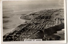 00520 Britain From The Air 1939 Senior Service Cigarette Card, Lytham St Annes