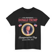 Donald Trump 47th President Inauguration 2025 Supporters T-Shirt