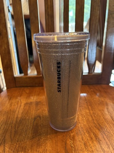Starbucks Silber Glitzer Tumbler Tasse Neu mit Etikett!! - Bild 2 von 3