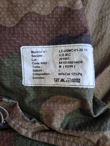 Veste guerilla smock cam CE ( U.S.M.C) tissu RIPSTOP. forces spéciales . - Imagen 10 de 10