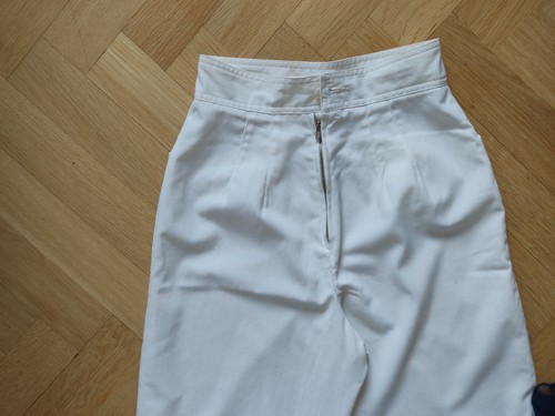 Damen Sommerhose Vintage 80er Esprit Gr. 34 weiß - Bild 4 von 4