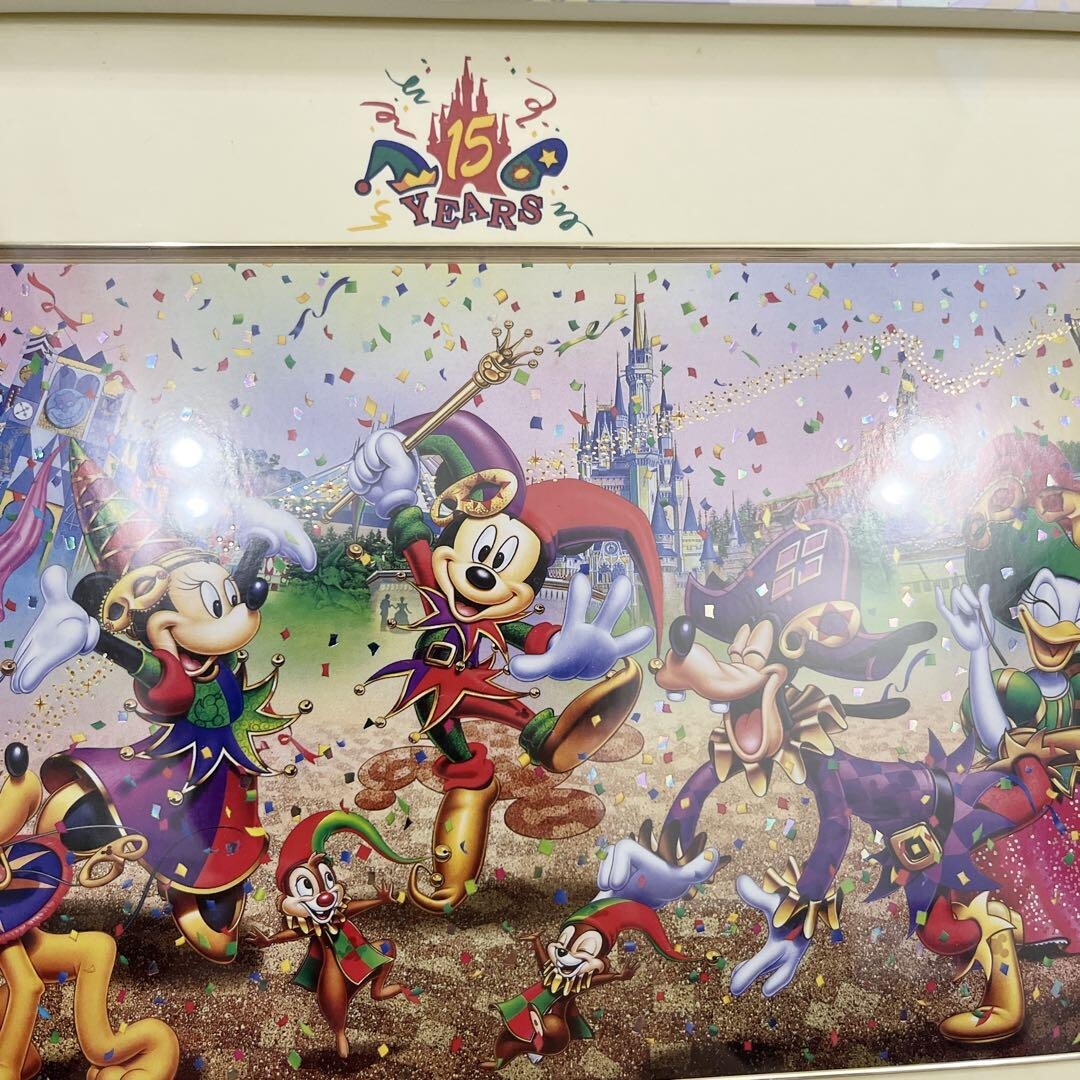 Tokyo Disney Disneyland commemorative Ticket 1 day Passport anniversary 1998