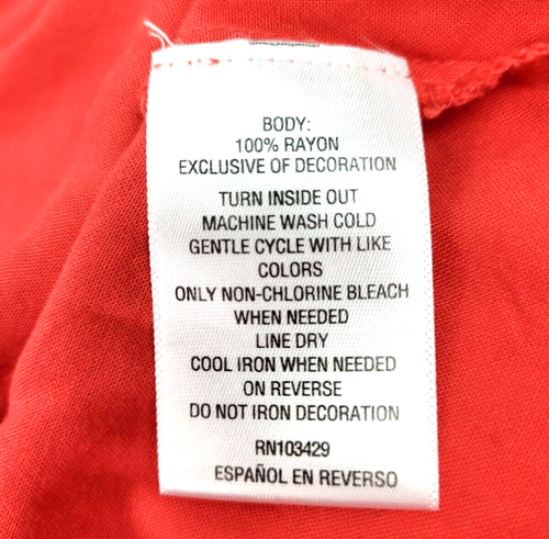 JM Collection Petite Women's Top Blouse Size PP Long Sleeve Button Front Rayon - Picture 7 of 9