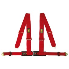 OMP DA801 4 Point Saloon 3/" 76mm Harness FIA Approved Race Rally Black