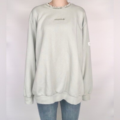 国内発送★adidas Originals★TREFOIL LINEAR CREW SWEAT Adidas Originals Trefoil Linear Crew Sweatshirt | eBay
